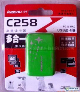 川宇C258 迷你多功能USB高速读卡器，轻松管理你的数码世界