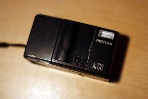 pentax espio mini pentax uc 1 black